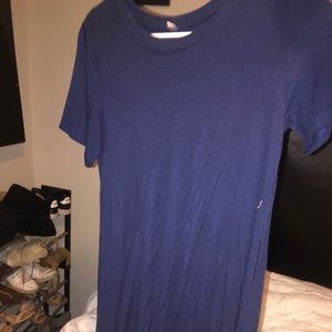 Navy blue t shirt dress
